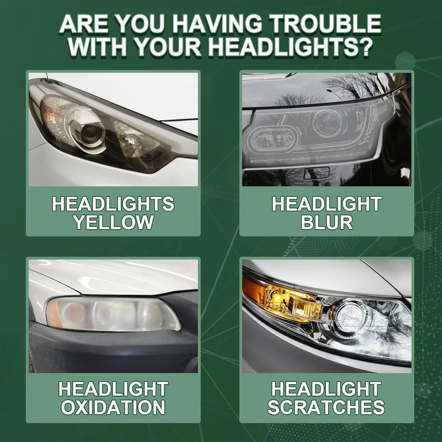 Car Headlight Cleaner | Deep Cleaning Headlight Restoration - 100G Automotive Scratch Paste for Headlamp Refurbishment Remove Oxidation Dirt Haze Detailing Exterior Care Vehicle Rvs image number 4