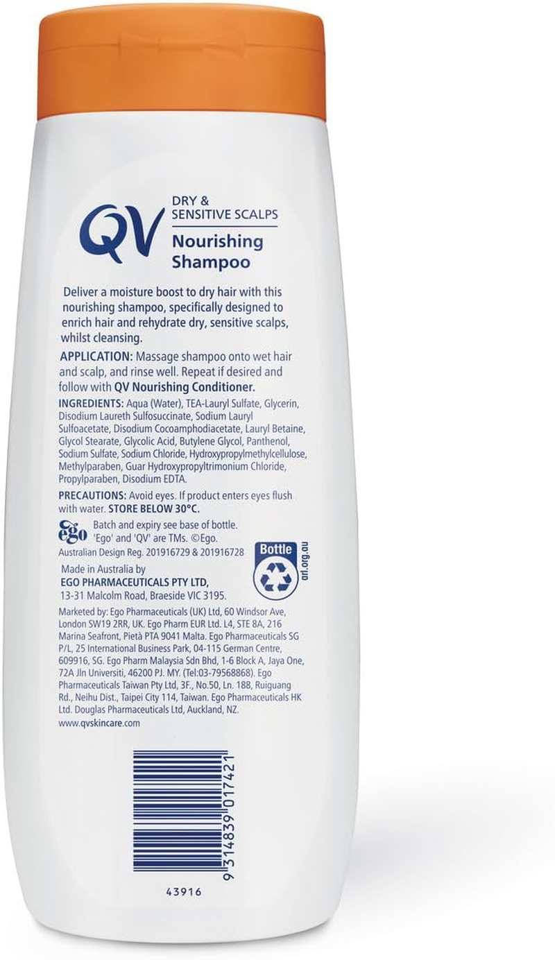 Ego Qv Nourishing Shampoo 500 G image number 2