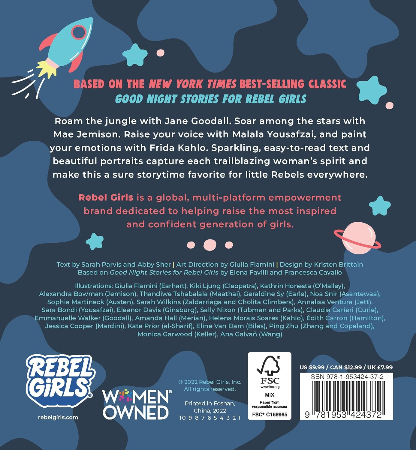Good Night Stories for Rebel Girls: Baby'S First Book Extraordinary Women image number 1