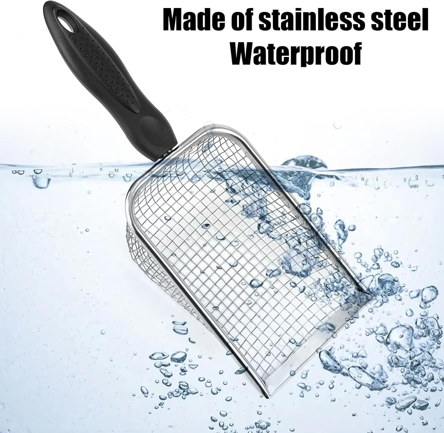 2 Pieces Gardening Soil Sieves - Sand and Compost Sifters for Removing Dirt and Rocks, with Ergonomic Handle, Planting Tool Accessories Supplies image number 5