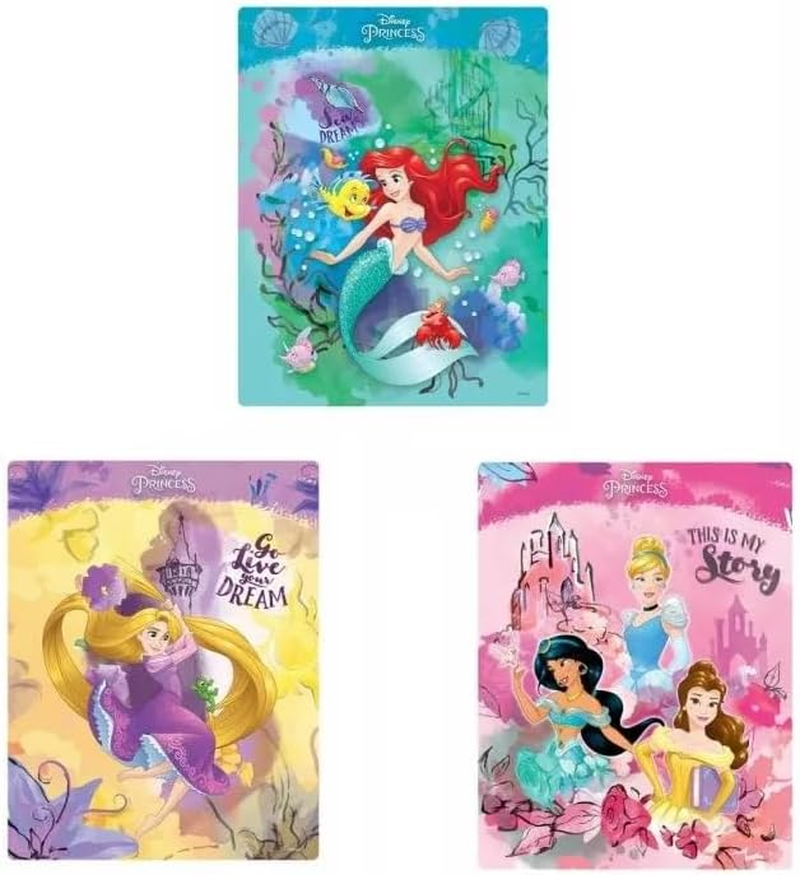 MJM Australia Crown Disney Princess Frame Tray Puzzle 3-Pack