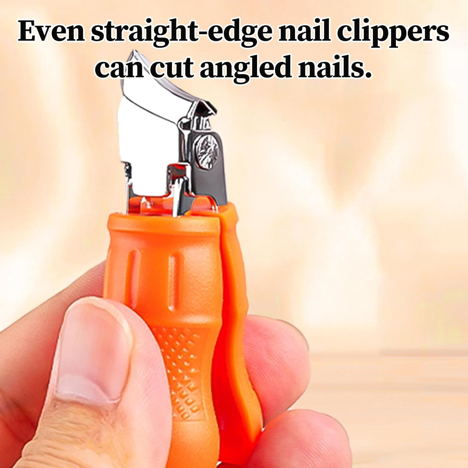 Mivpzisk Oblique Nail Clippers | Ingrown Nail Clippers,Cutter Trimmer Heavy Duty Ergonomic for Friendly Seniors Women Home Salon Pedicure image number 2