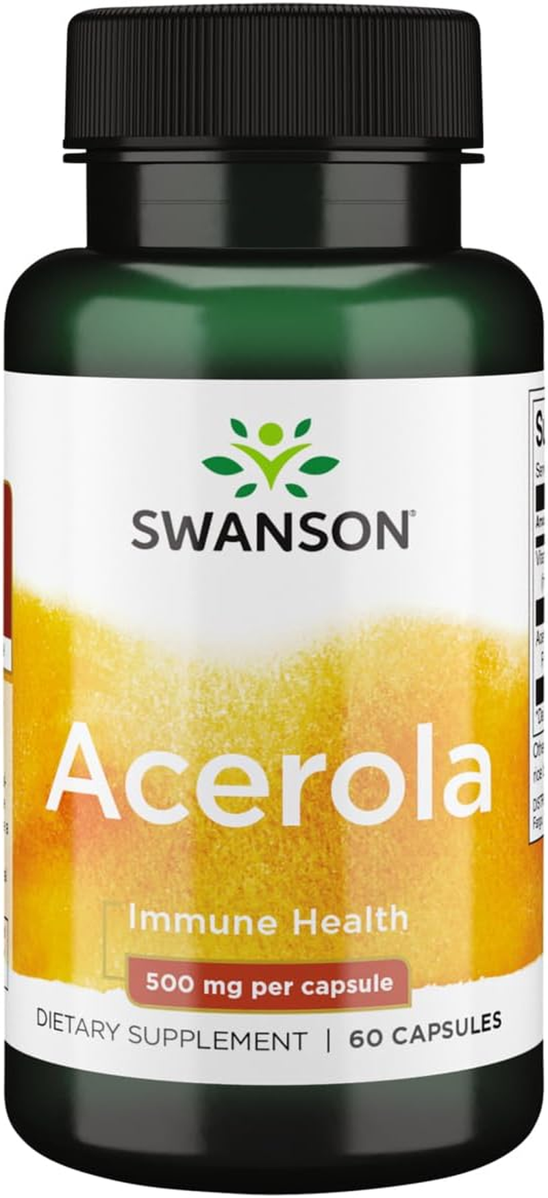 Swanson Premium Acerola 500 Mg 60 Capsules image number 1