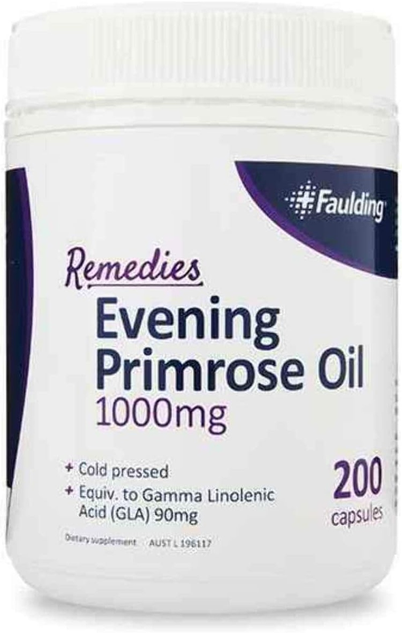Faulding Remedies Evening Primrose Oil 1000Mg Cap X 200