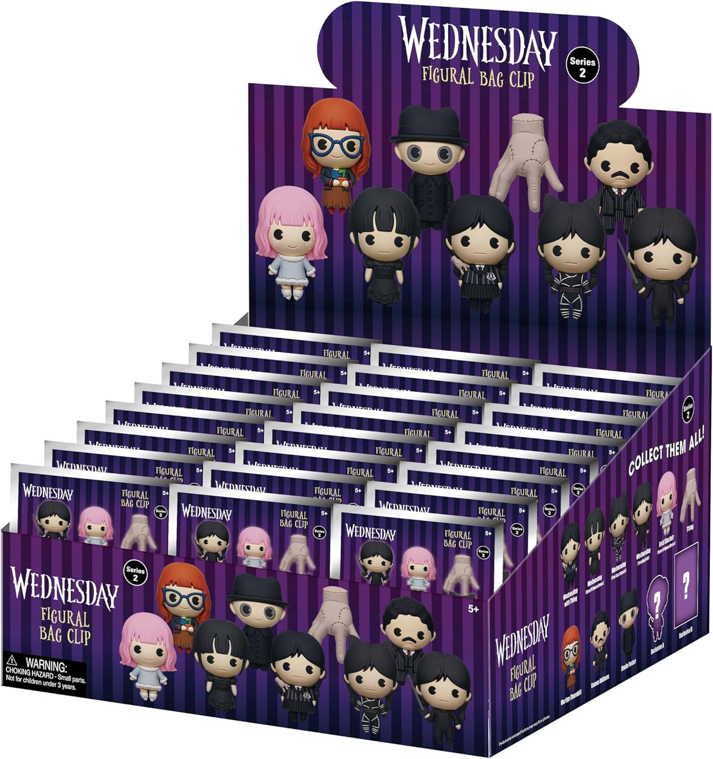 Wednesday 3D Foam Bag Clip - Series 2 image number 2