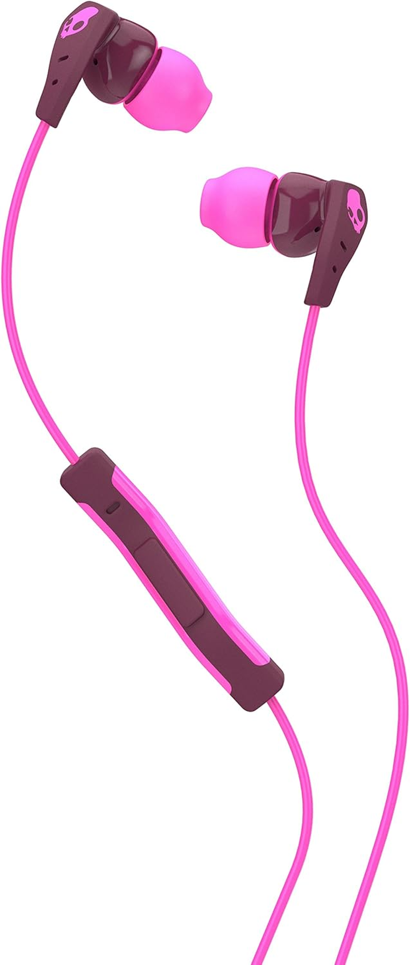 [Genuine National] Skullcandy Skull Candy Canal Type Earphone Waterproof Sports Line Method Method Method Plum/Pink Plum/Pink A2CDHY-449 image number 1