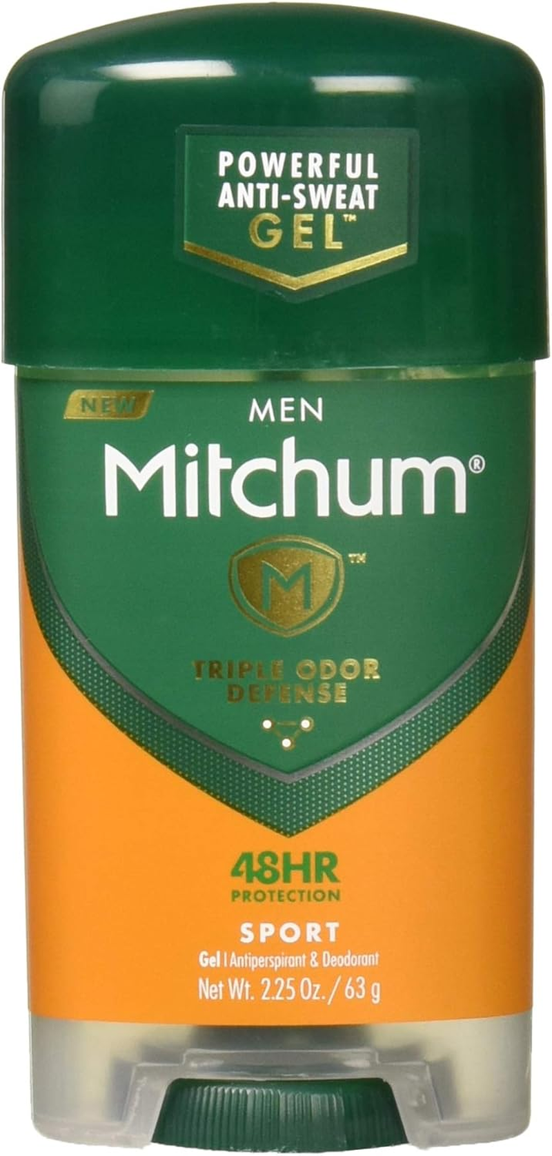Mitchum Clear Gel Antiperspirant & Deodorant for Men-Super Sport-2.25 Oz, 2 Pk image number 2