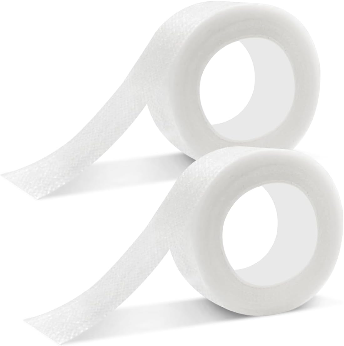 NILLOS Adhesive Collar Protection Pads, 2 Rolls Collar Sweat Pad Set for Blouses, Golf Caps, Shirts, T-Shirts, Tennis Visors (8M X 2.5Cm/Rolls)