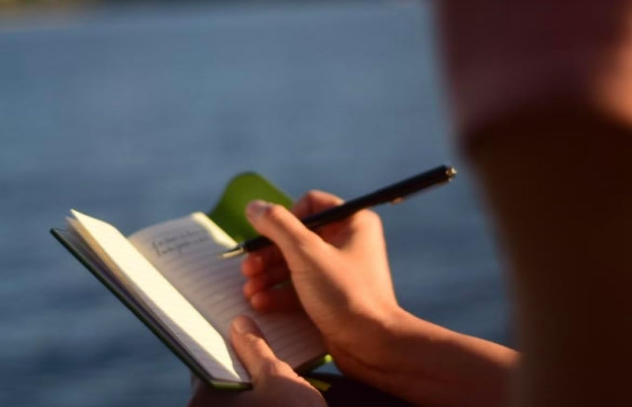 Pocketable Stonepaper Notebook with Magnetic Clip and Pen - Eco-Friendly, Compact, Travel-Friendly, Sustainable image number 1