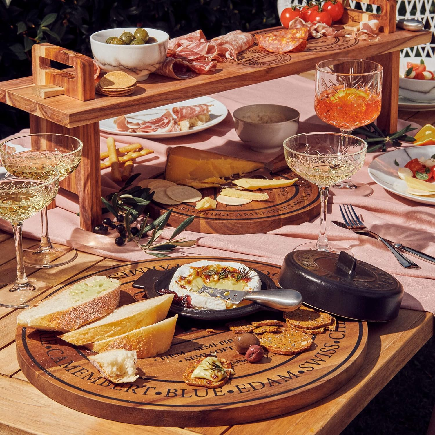 Salt&Pepper Fromage Cheese Board 40Cm - Cheese Boards Knives Entertaining Gifts House Warming Gifts image number 5