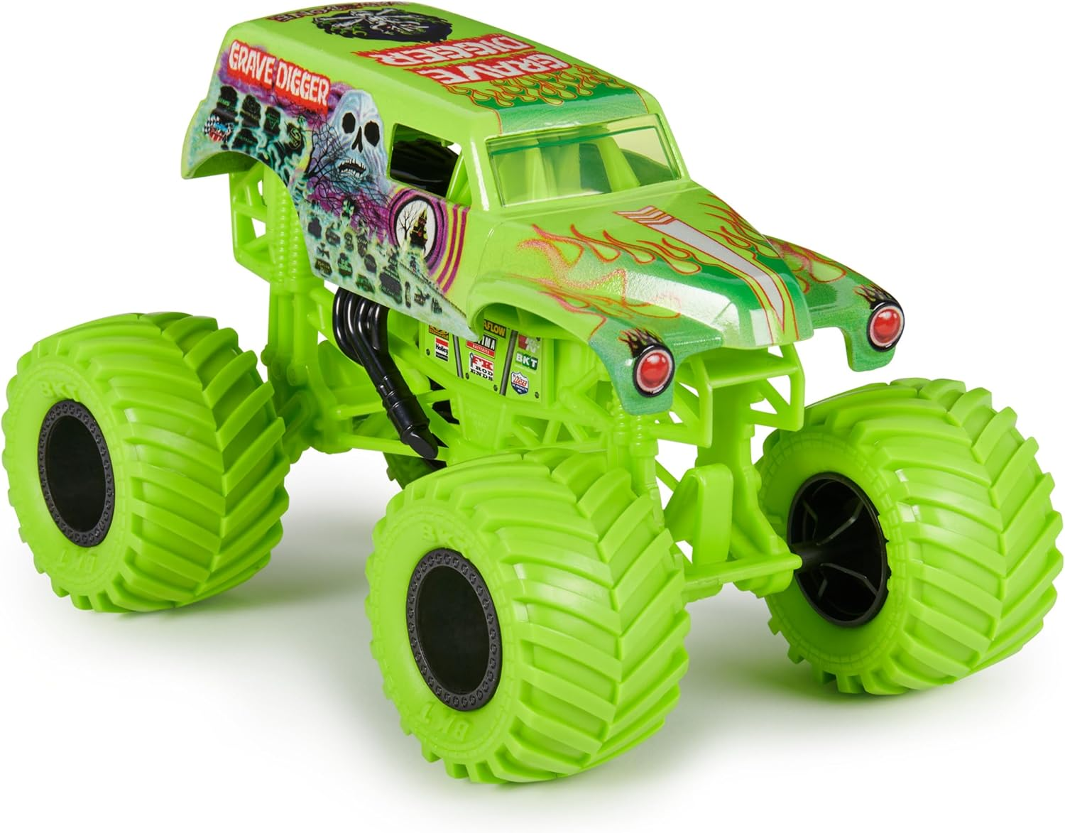 Monster Jam, Official Grave Digger Monster Truck, Collector Die-Cast Vehicle, 1:24 Scale, Kids Toys for Boys and Girls Ages 3 and Up image number 1