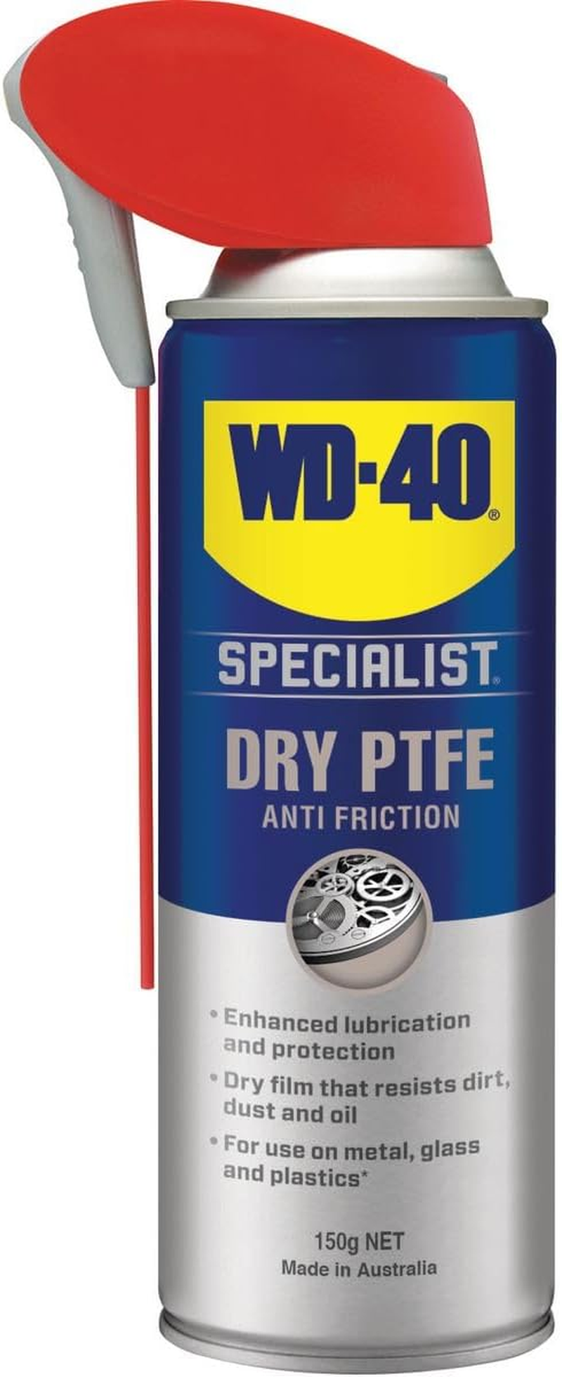 WD-40 Specialist anti Friction Dry PTFE Lubricant 219 Ml