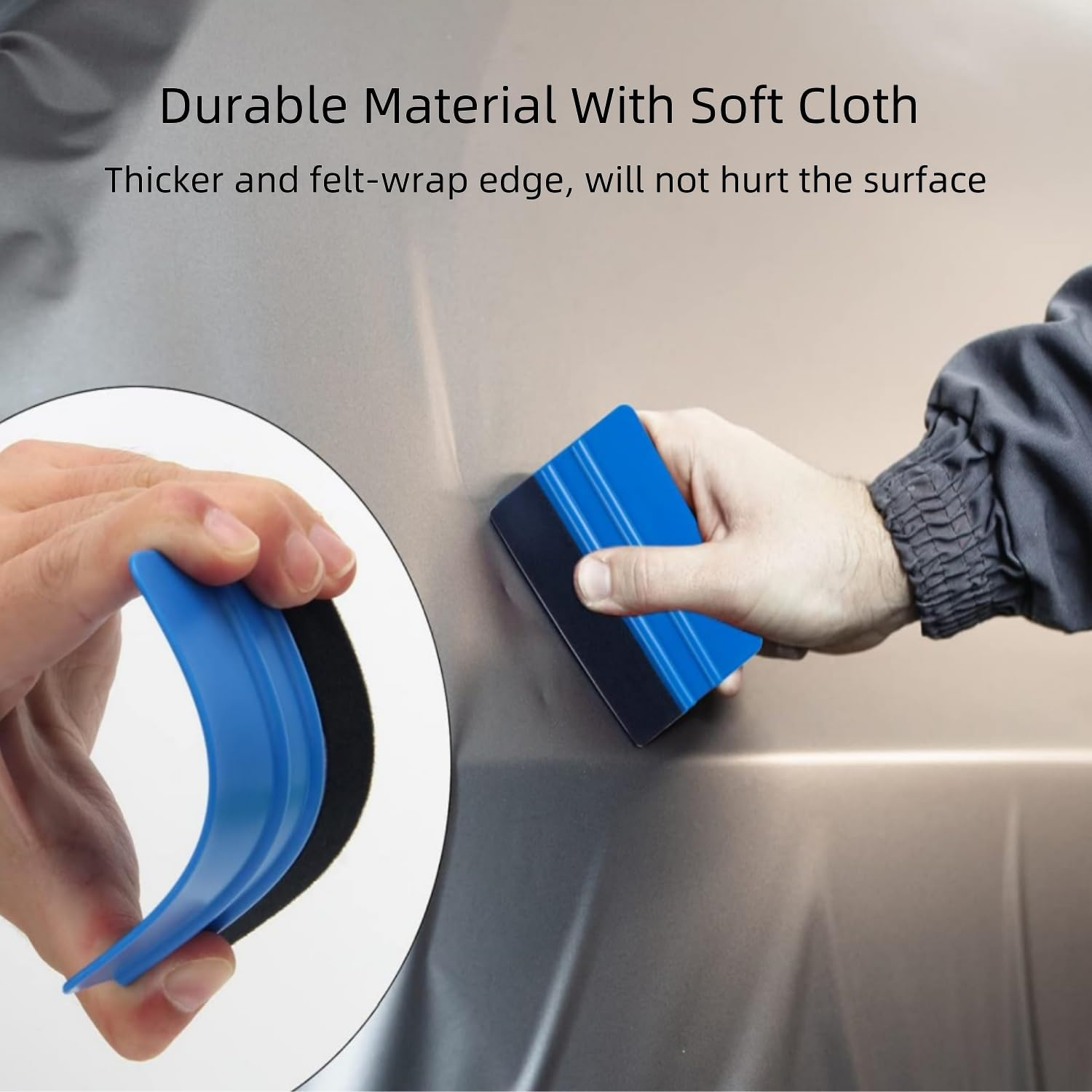 15Pcs Window Tinting Tool Kit, Window Film Installation Tools Vehicle Vinyl Wrap Application Kit image number 2