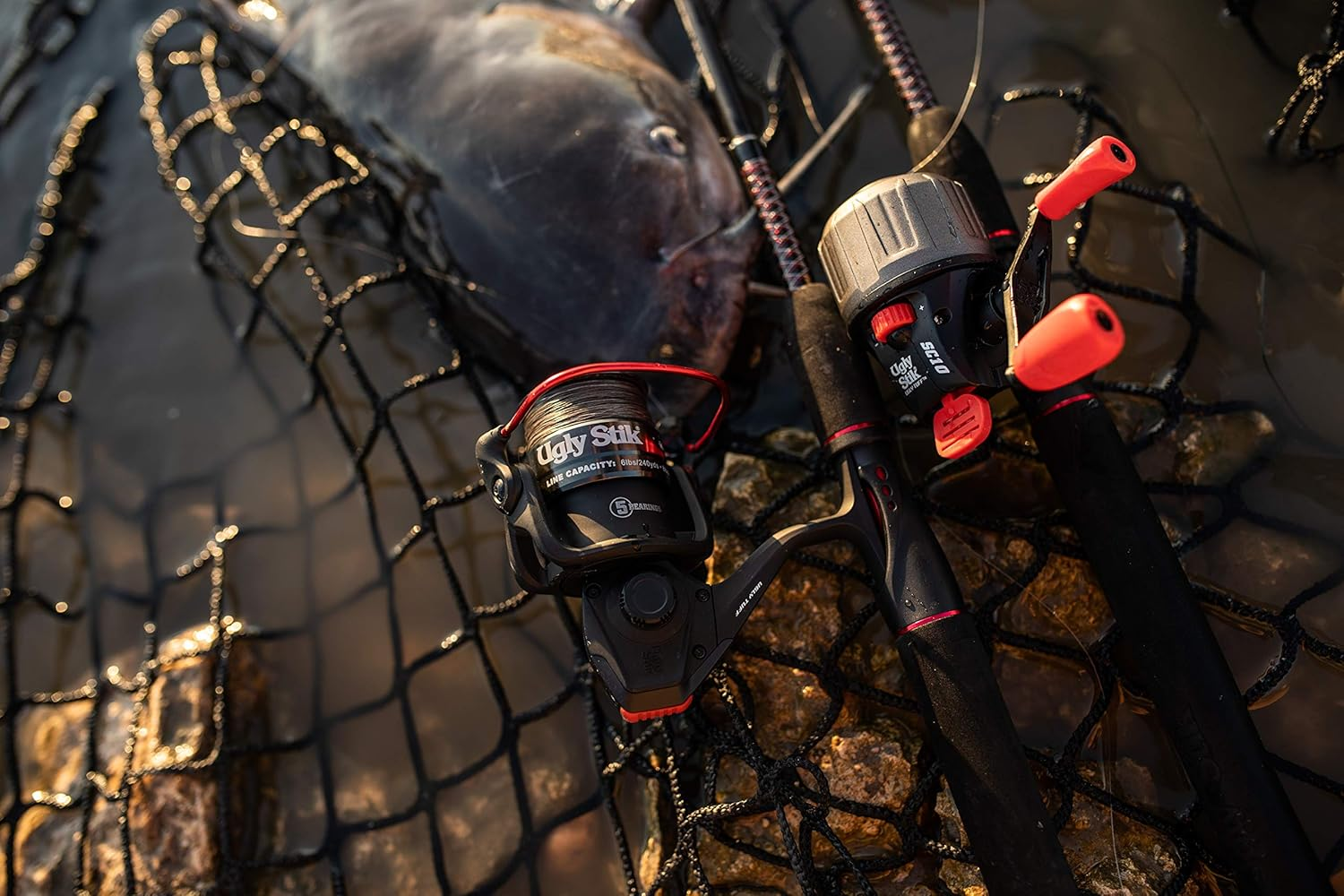 Ugly Stik Ugly Tuff Spinning Fishing Reel image number 1