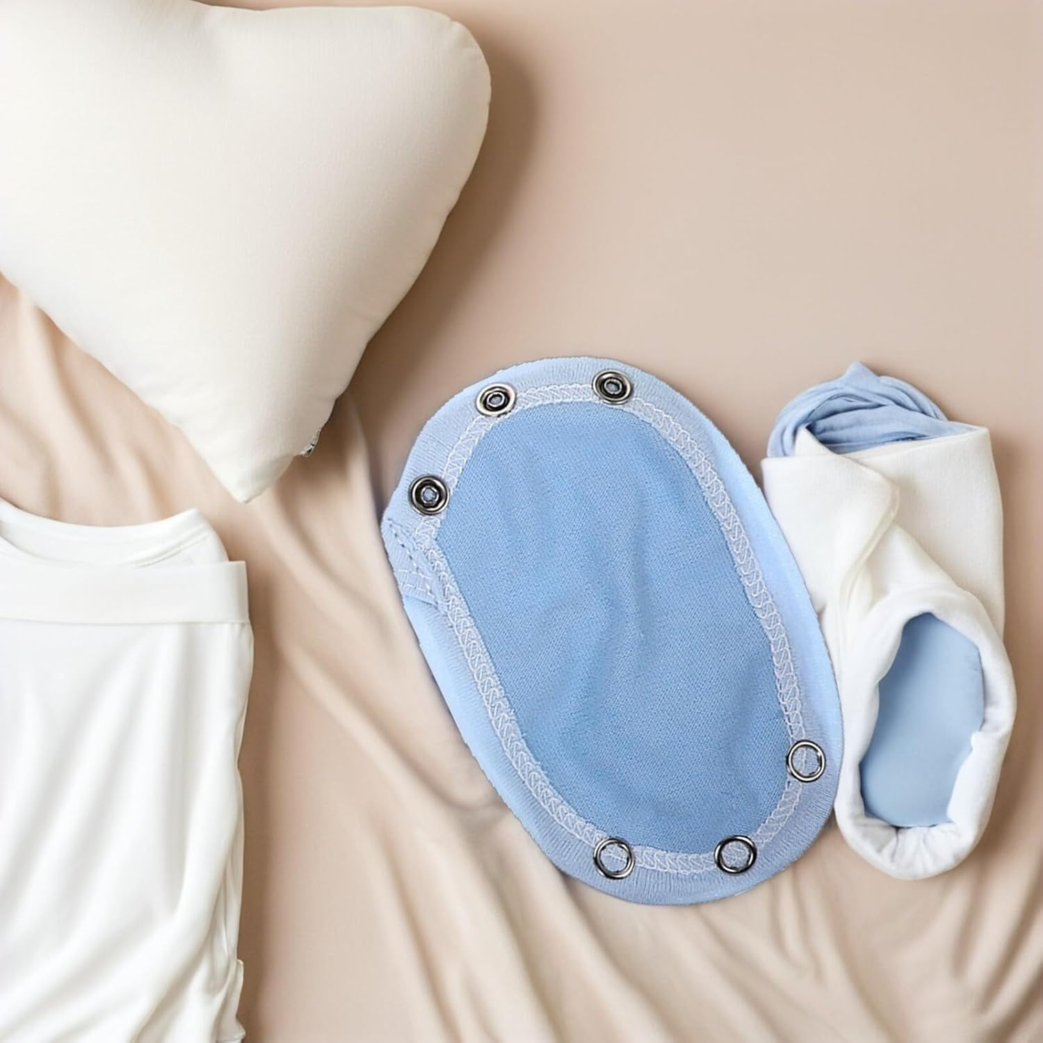 10Pcs Cotton Jumpsuits Extenders for Boy Girl Boy Girl Vest Extenders for Winter Clothes for Mobile Jumpsuits image number 6