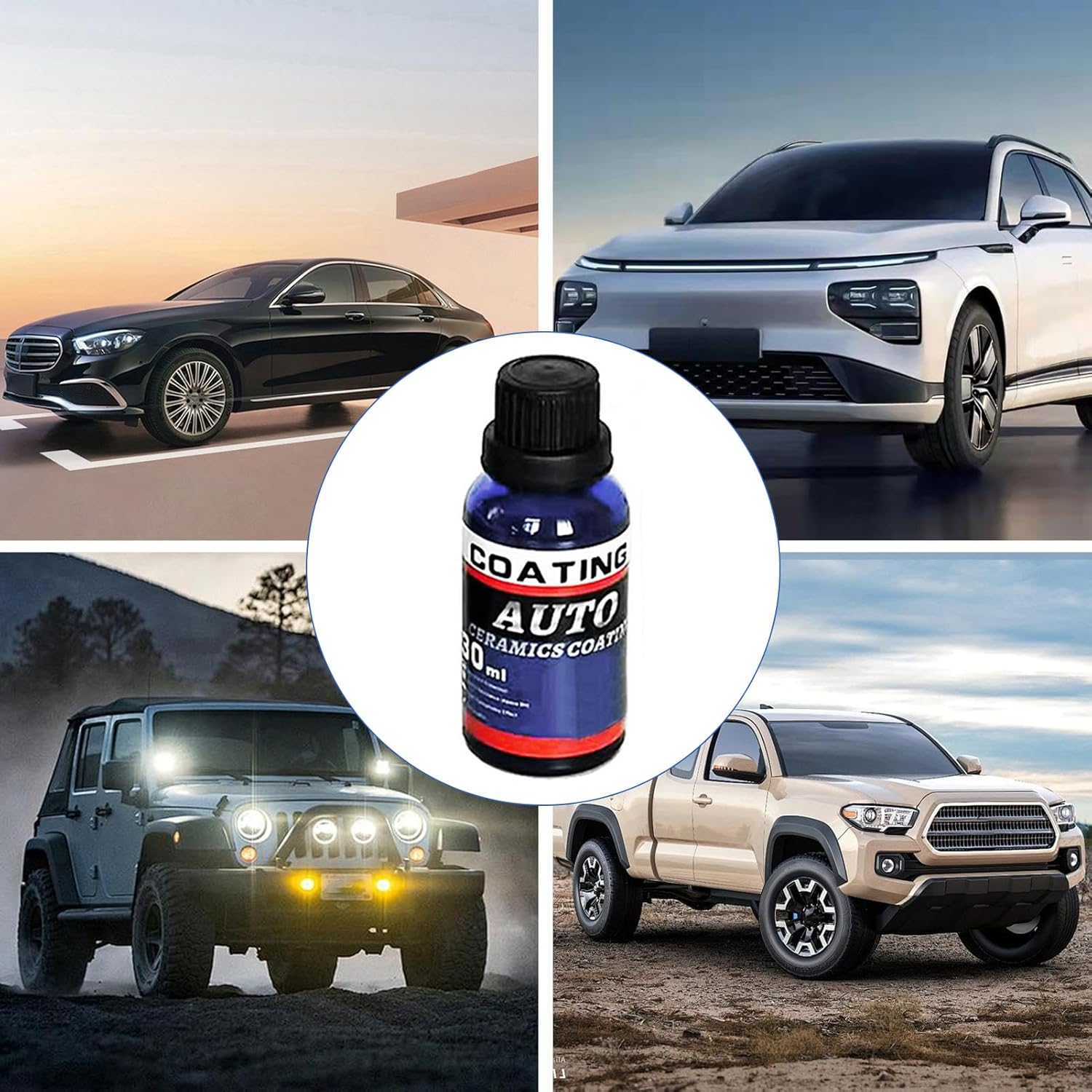 Ceramic Coating for Cars | 30Ml Auto Exterior Polishing Agent - Automotive Coating Agent | for Auto Enthusiasts Detailing Professionals DIY Detailers Daily Drivers Vehicle Fleets Garage Truck image number 3