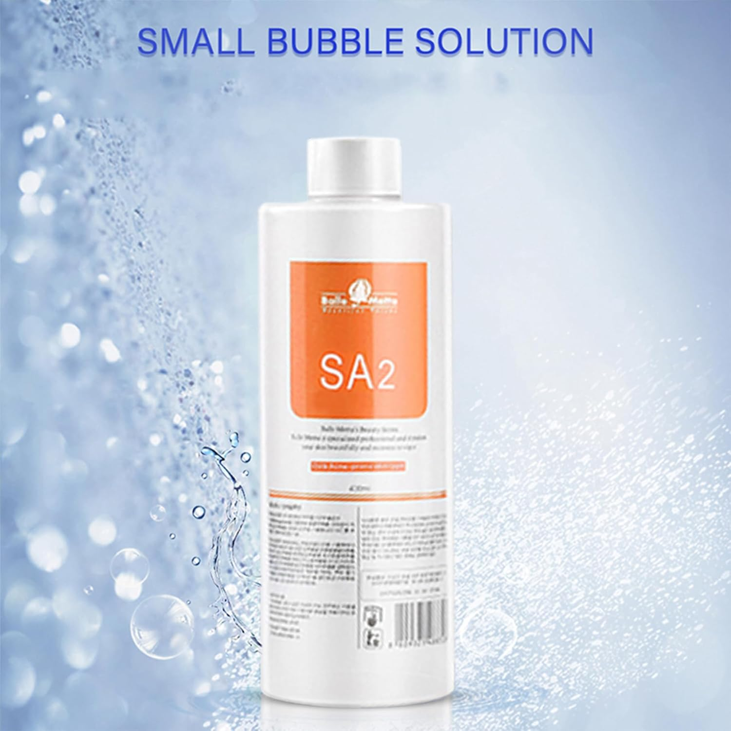 AS1 SA2 AO3 Aqua Peeling Solution for SPA Salon, Small Bubble Aqua Peeling Solution Serums for Facial Cleansing, Facial Machine Solution for Cleaning Face(400Ml X 3 Bottles) image number 1