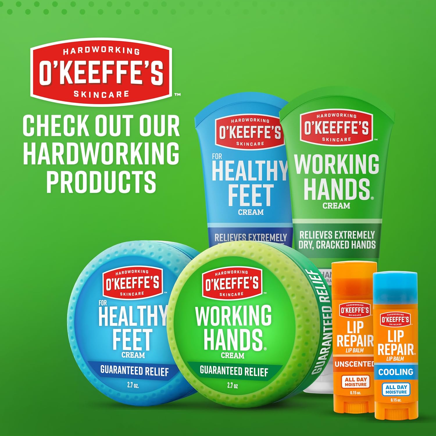 O'Keeffe'S Healthy Feet Cream 76G Jar - Foot Cream Relieves & Repairs Extremely Dry, Cracked Feet. Guaranteed Relief. Tough on Dryness, Gentle on Sensitive Skin. Non-Greasy, Unscented image number 3