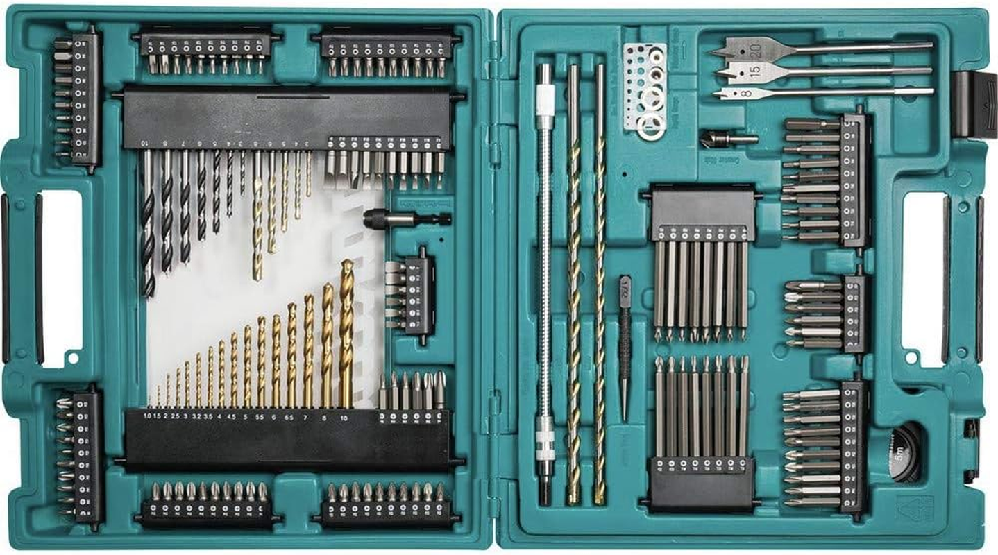 Makita Makita Metric Bit and Hand Tool Set (104 Pieces)
