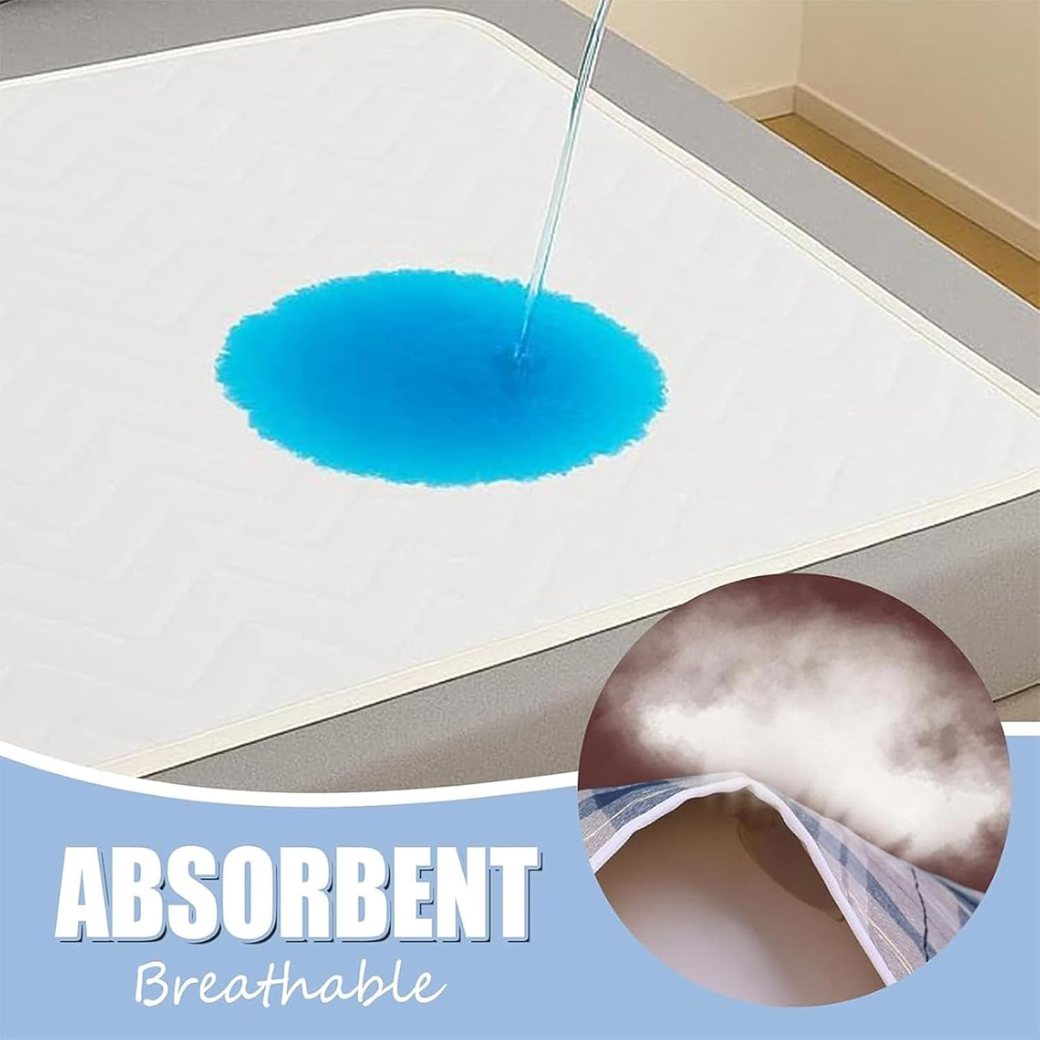 Portable Baby Change Mat, 27.5 * 35.5 Inches Dinosaur Design Waterproof Changing Pad, 2 Pack for Travel and Home Use, Soft and Comfortable Diaper Changing Mat for Newborns and Toddlers