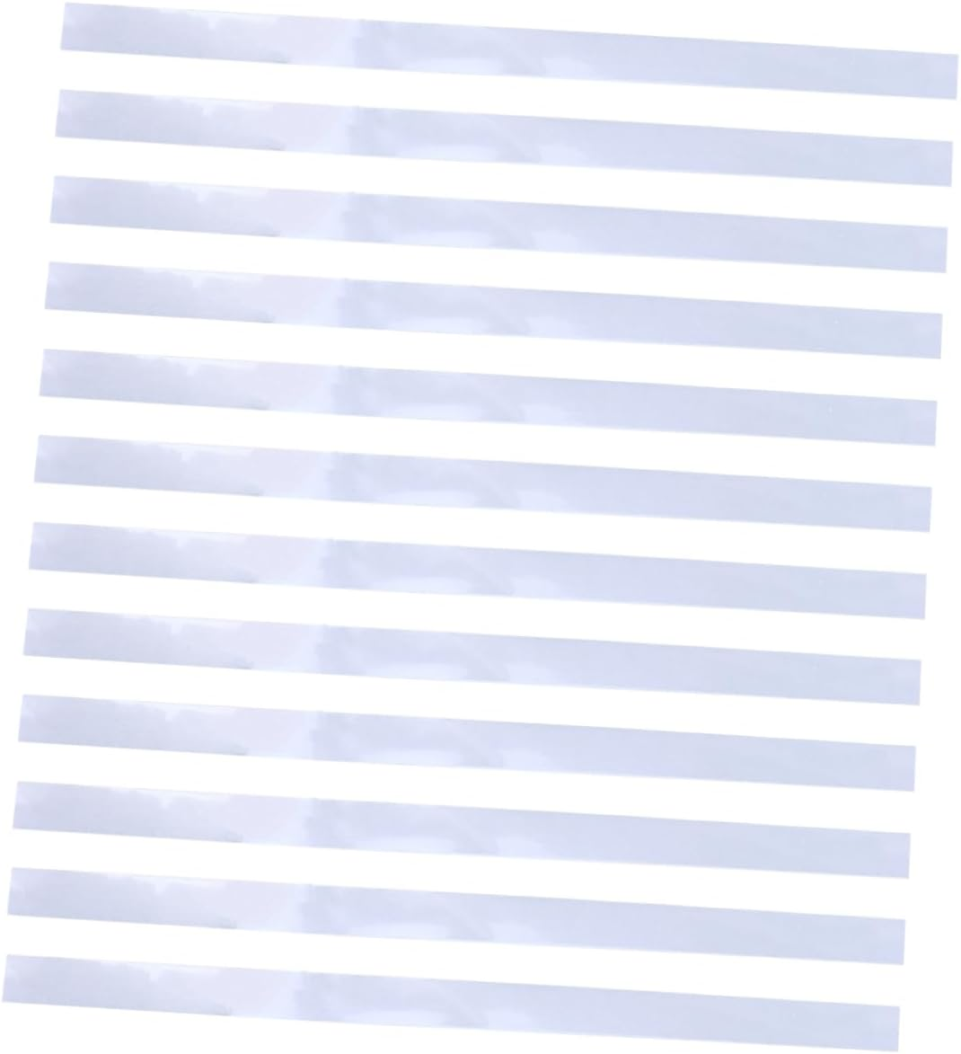 36Pcs Reflective Tape Strips for Digital Photo Tachometers Speedometer Reflective Stickers Papers High Material Self-Adhesive Compatible Optical image number 2