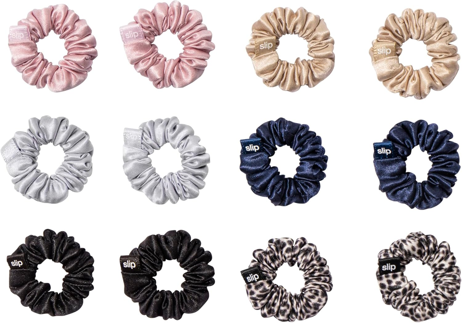 SLIP Slip Pure Silk Minnie Scrunchies image number 3