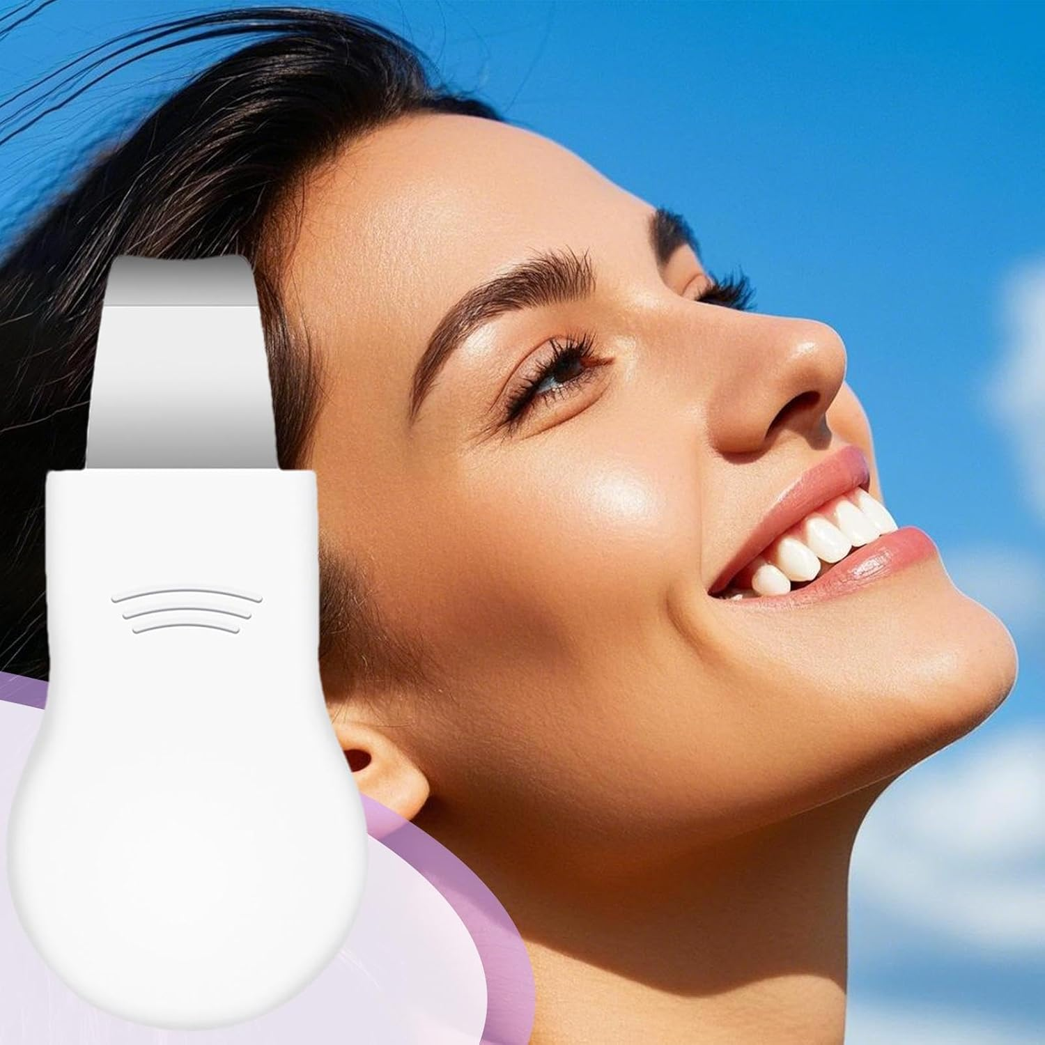 Nose Scraper Tool - Deep Face Scraping Shovel for Nose | Women Skin Care Cleaner Equipment for Home, School, Business Trips, Vacation, Travel - White image number 3