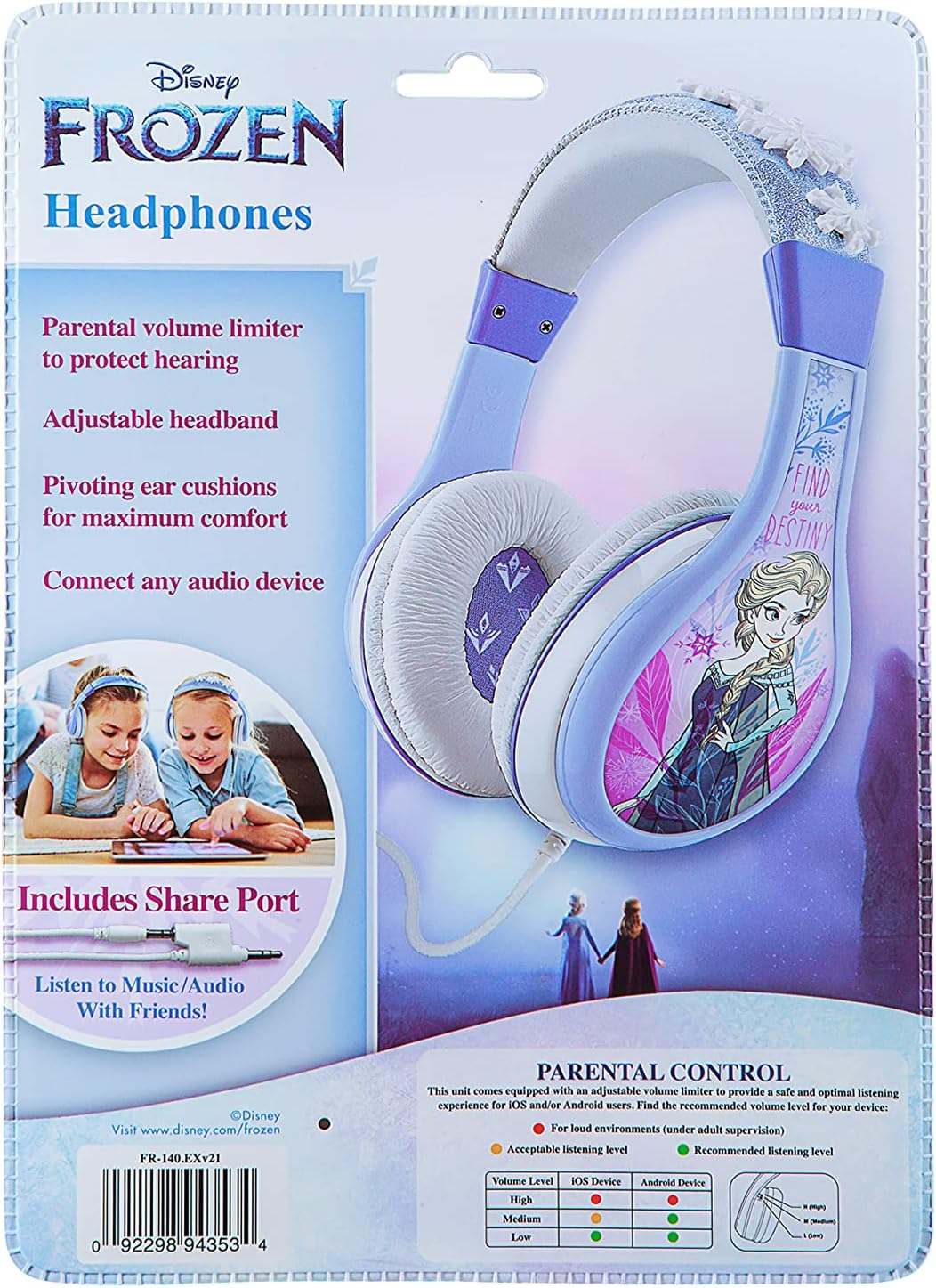 Ekids-Frozen Headphones image number 4