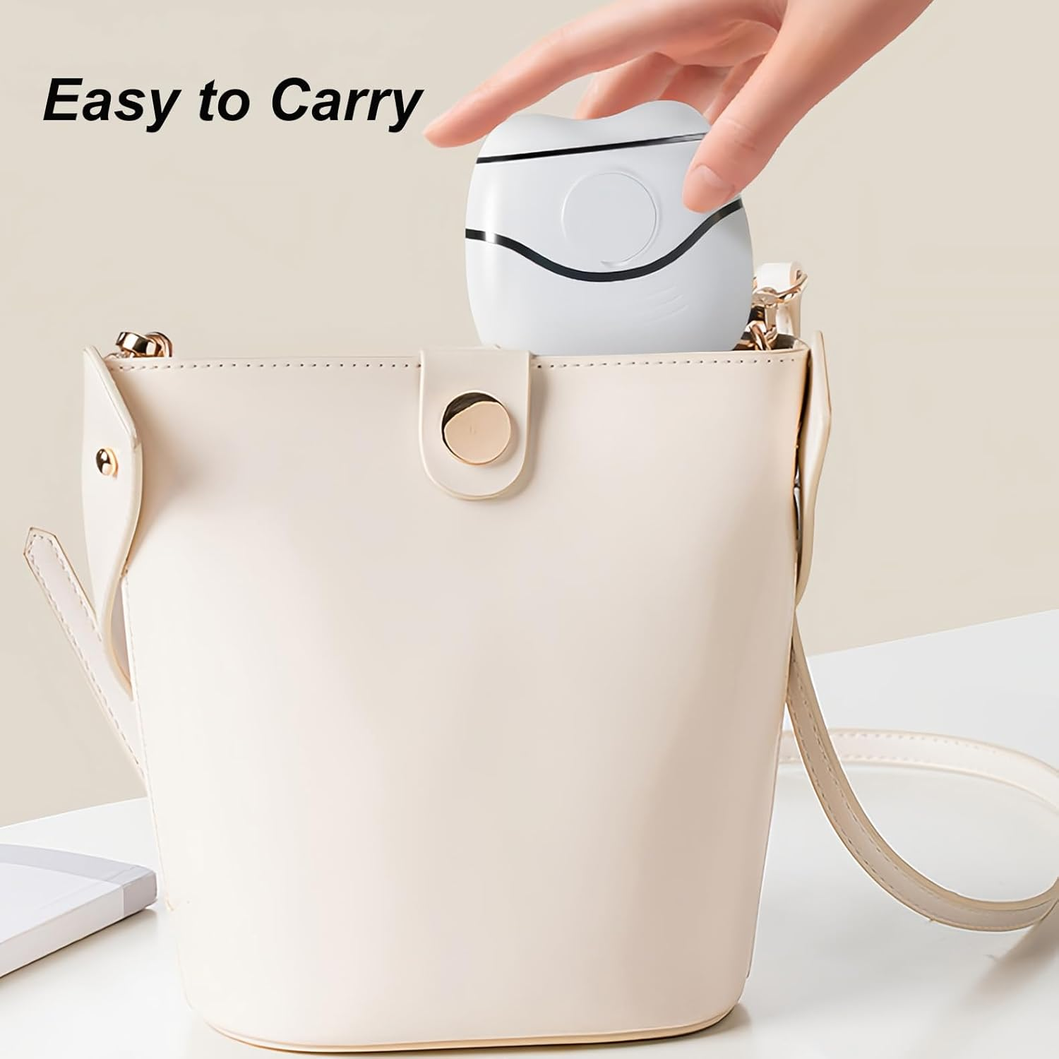 Lancoon Electric Nail Clipper with Trimming Low Noise Nail Scraps Storage Safe Curved Protection Battery Powered Alloy Blade Easy to Carry for Home Travel Kids Seniors - Black image number 3