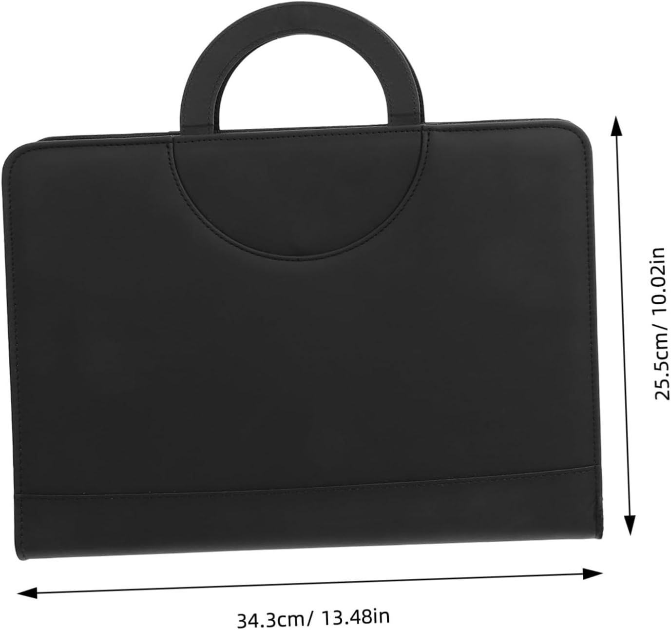 BCOATH Loose-Leaf Folder Files Bag Zippered File Folder Document Storage Bags Documents Pouch for Office Home Use