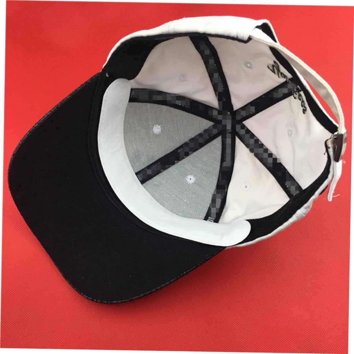 Beavorty 90Pcs Disposable Sweatband Collar Protector for Hats Absorbent Neck Liner Pads against Sweat Stains for Caps Sweatband Use image number 1