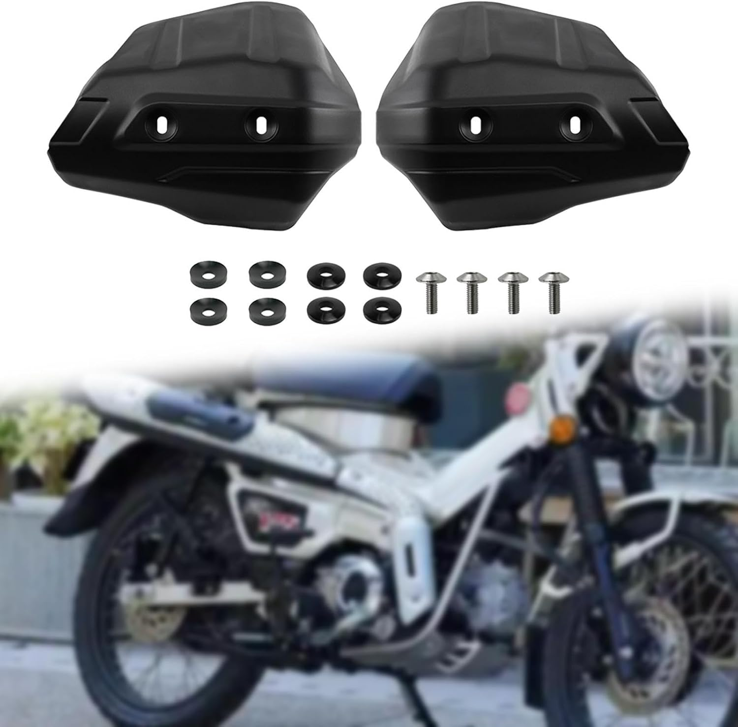 Generic Motorcycle Hand Guard Rainproof F5365 for Zeta Spare Parts image number 4