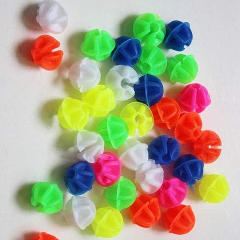 72Pcs Bike Bicycle Wheel Plastic Spoke Bead Children Kids Clip Colored Decor image number 2