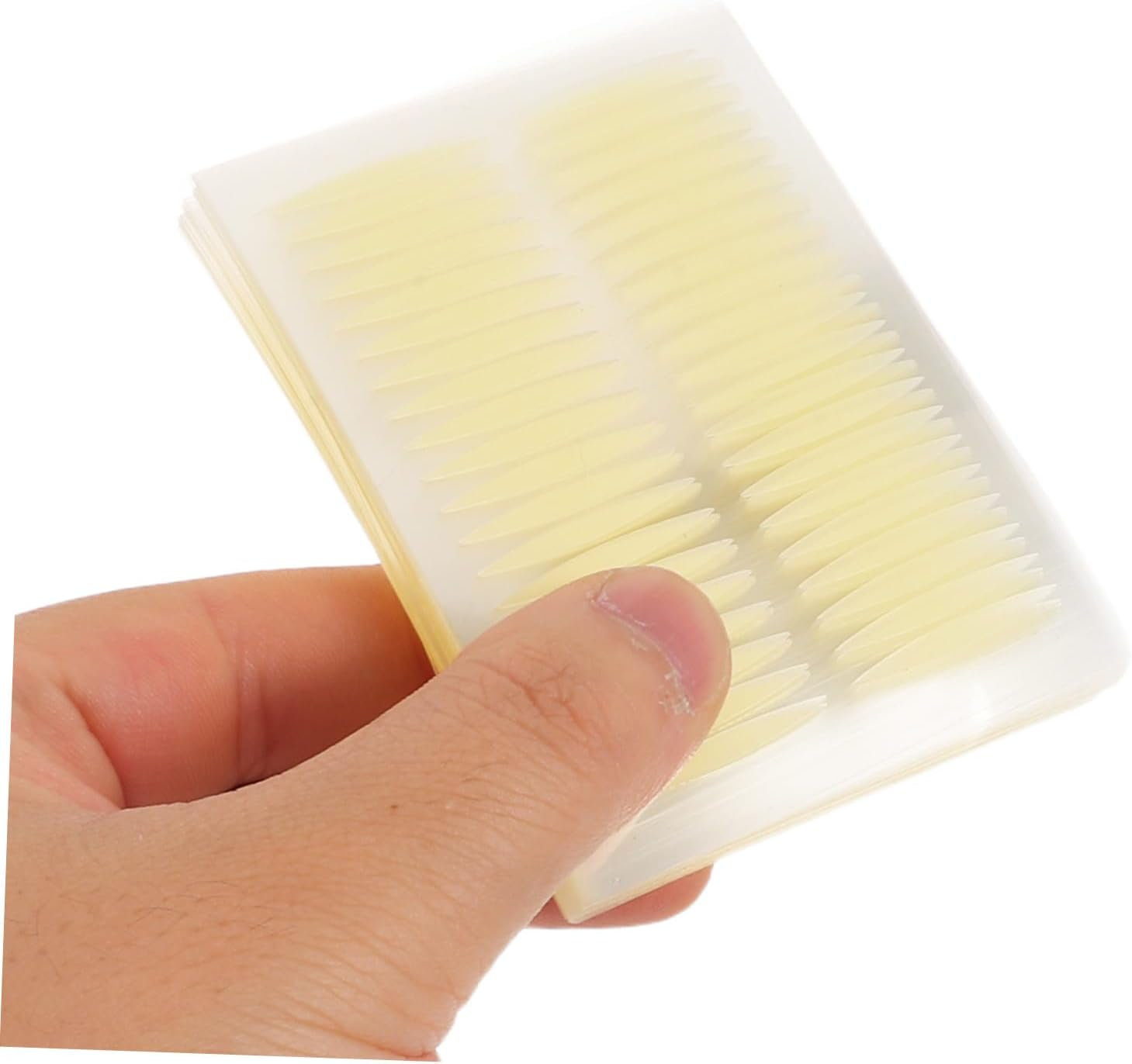 FOYTOKI 50 Sheet Double Eyelid Tape with Matte Finish Stickers for Hooded Eyes Asian Monolids Featherlight Comfort Seamless Makeup Compatibility Extra Strong Adhesion image number 6