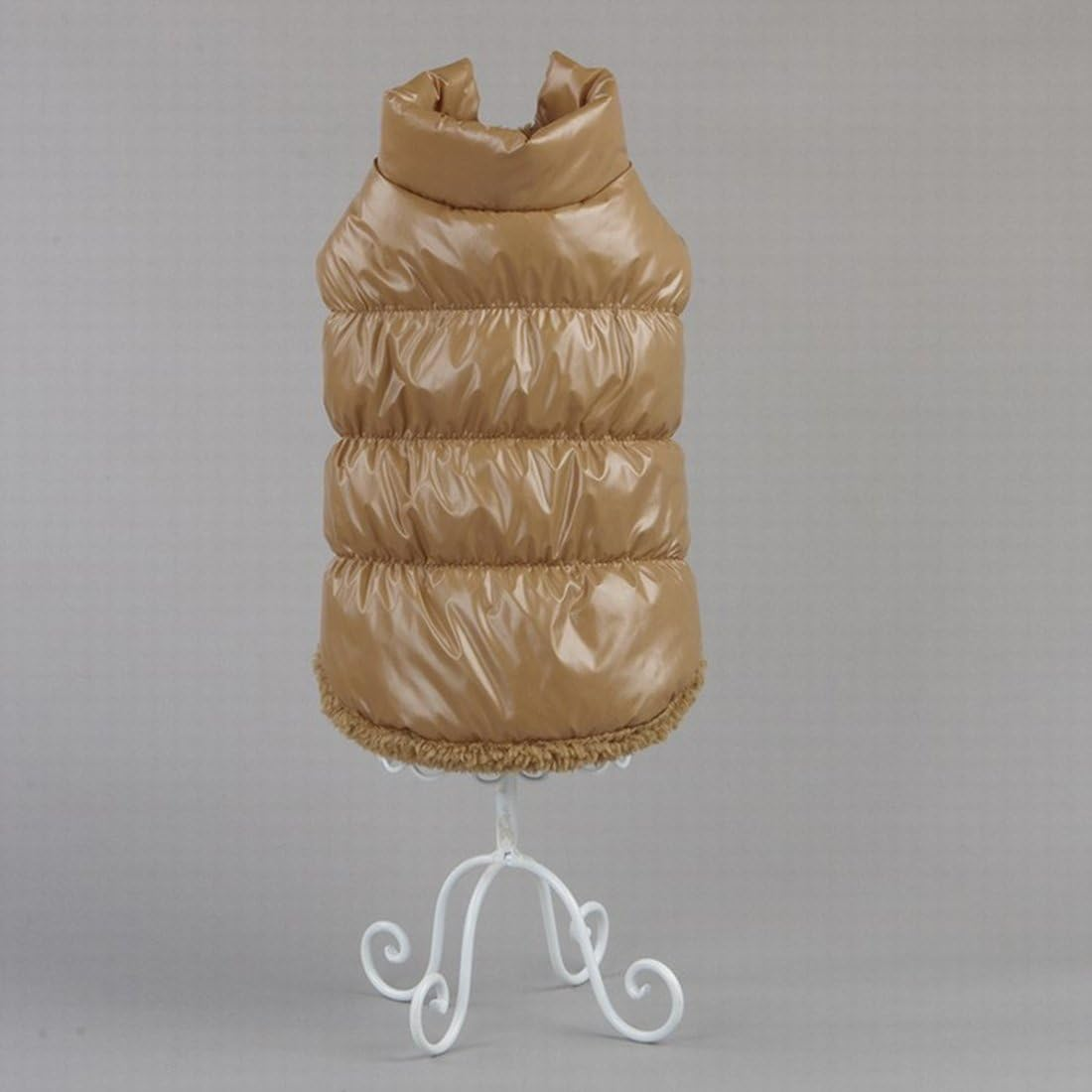 LEMON PET Dog Cat Coat Jacket Waterproof Windproof Outdoor Winter Soft Fleece Warm Jackets Coats Small Medium Large Dogs Vest (M, Orange)