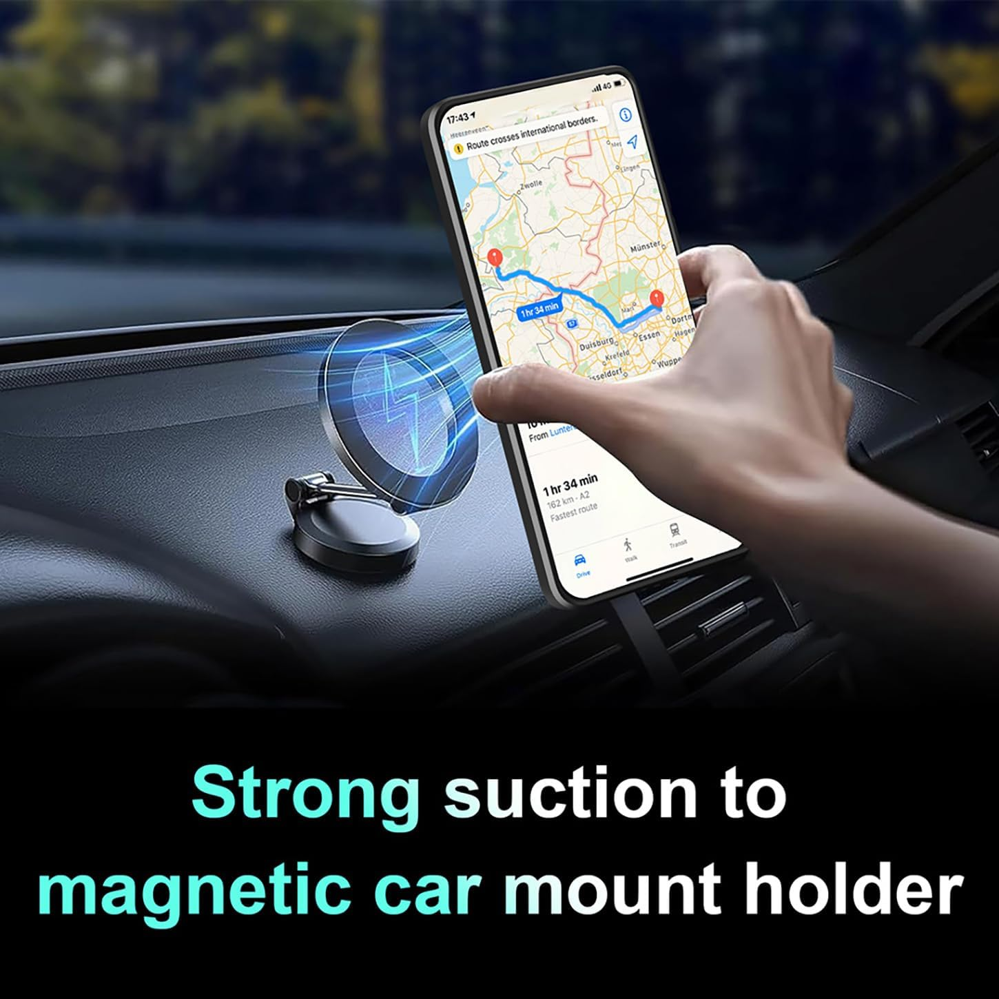 ILING Case for CMF Phone 2 Pro, Metallic Matte Texture Hard PC Shockproof Mobile Phone Case, Soft Silicone TPU Bumper Protective Case with Ring Stand and Camera Protection (Red) - Black image number 6