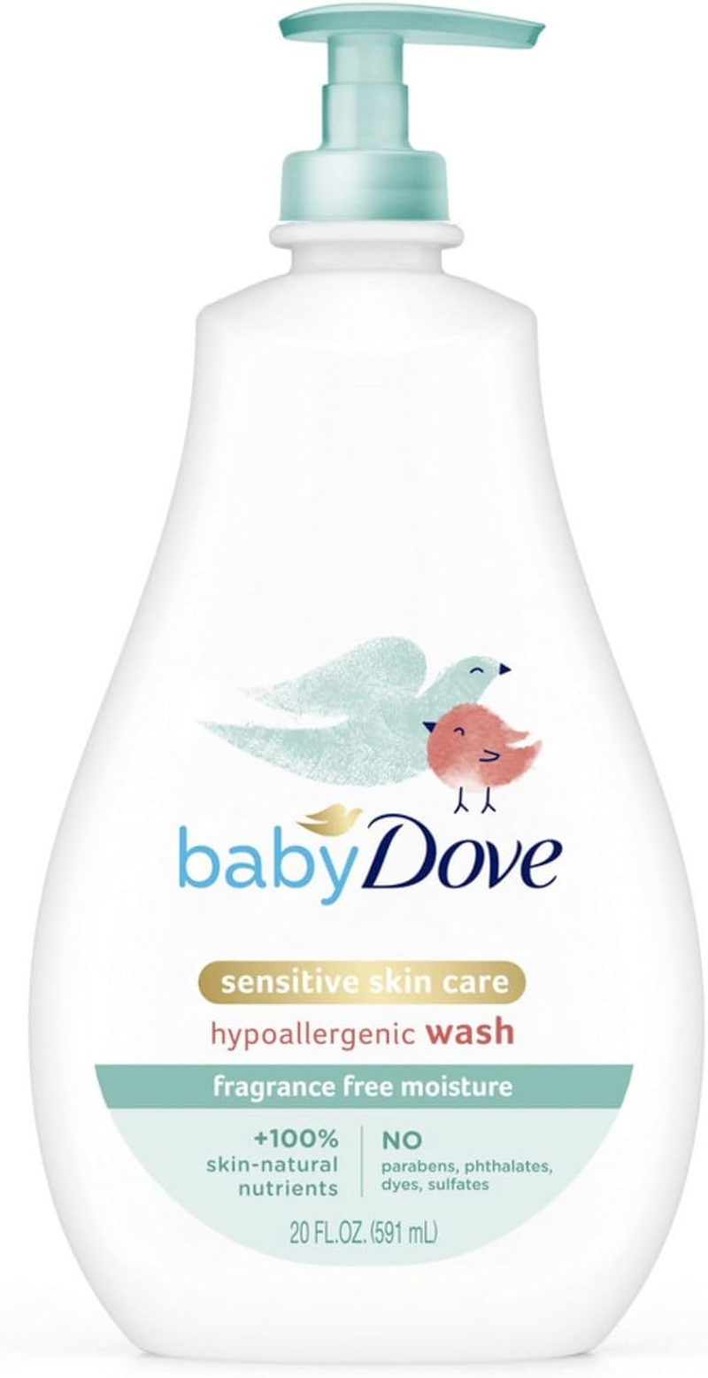 Baby Dove Sensitive Care Baby Wash 400Ml image number 5