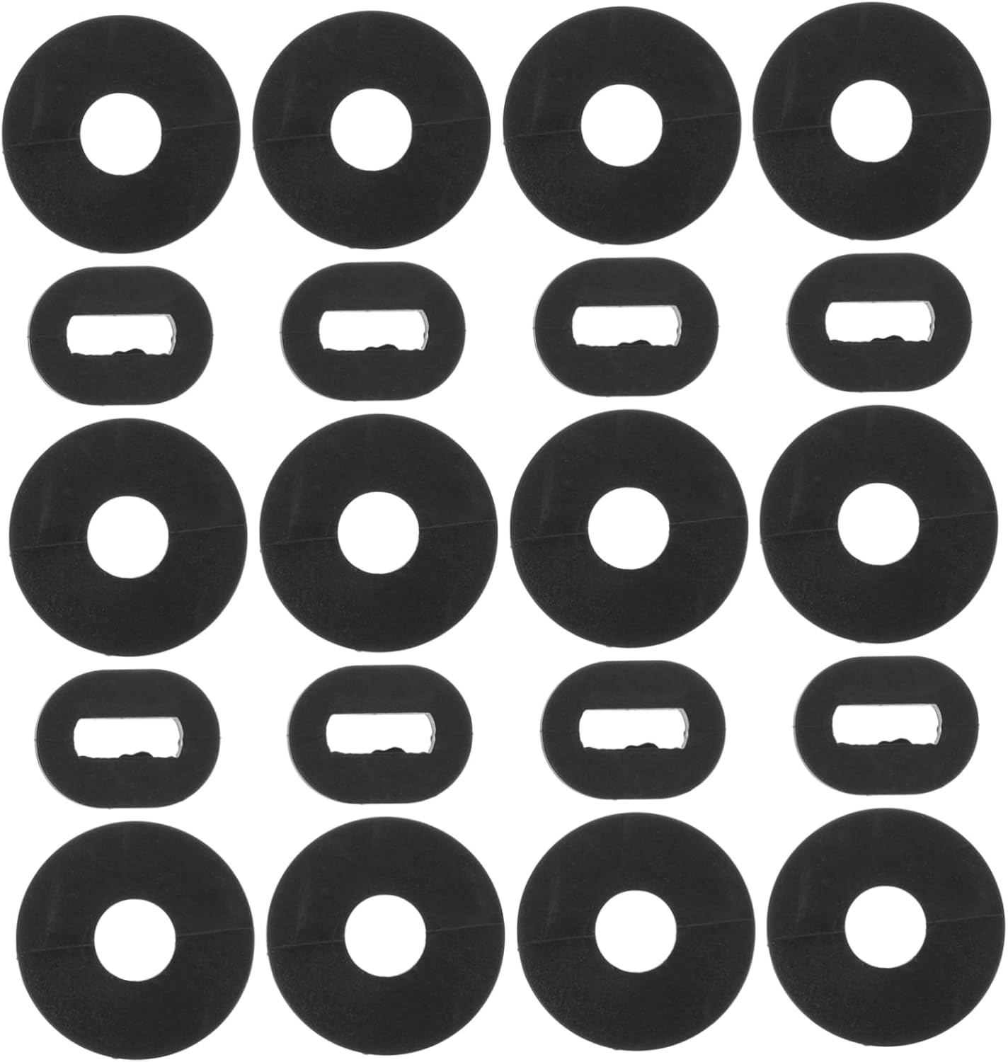 Iplusmile 3Sets Motorcycle Rubber Grommets Replacement Kits for Wiring Essential Accessories for Motorbike Maintenance and Repair