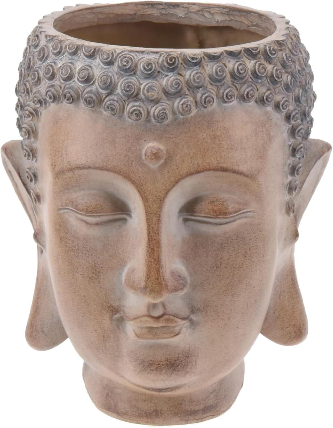 Buddha Ceramic Flower Pot, 17 X 21 Cm Size image number 3