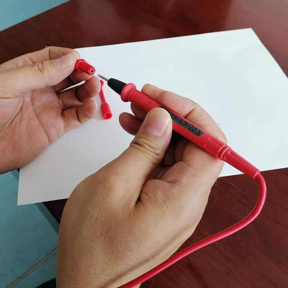 TOPPERFUN Ribbon Probe Wire Piercing Probe for Multimeter Testing Insulation Circuit Tester Piercing Tools for Car Electronics Multimeter Detection image number 1