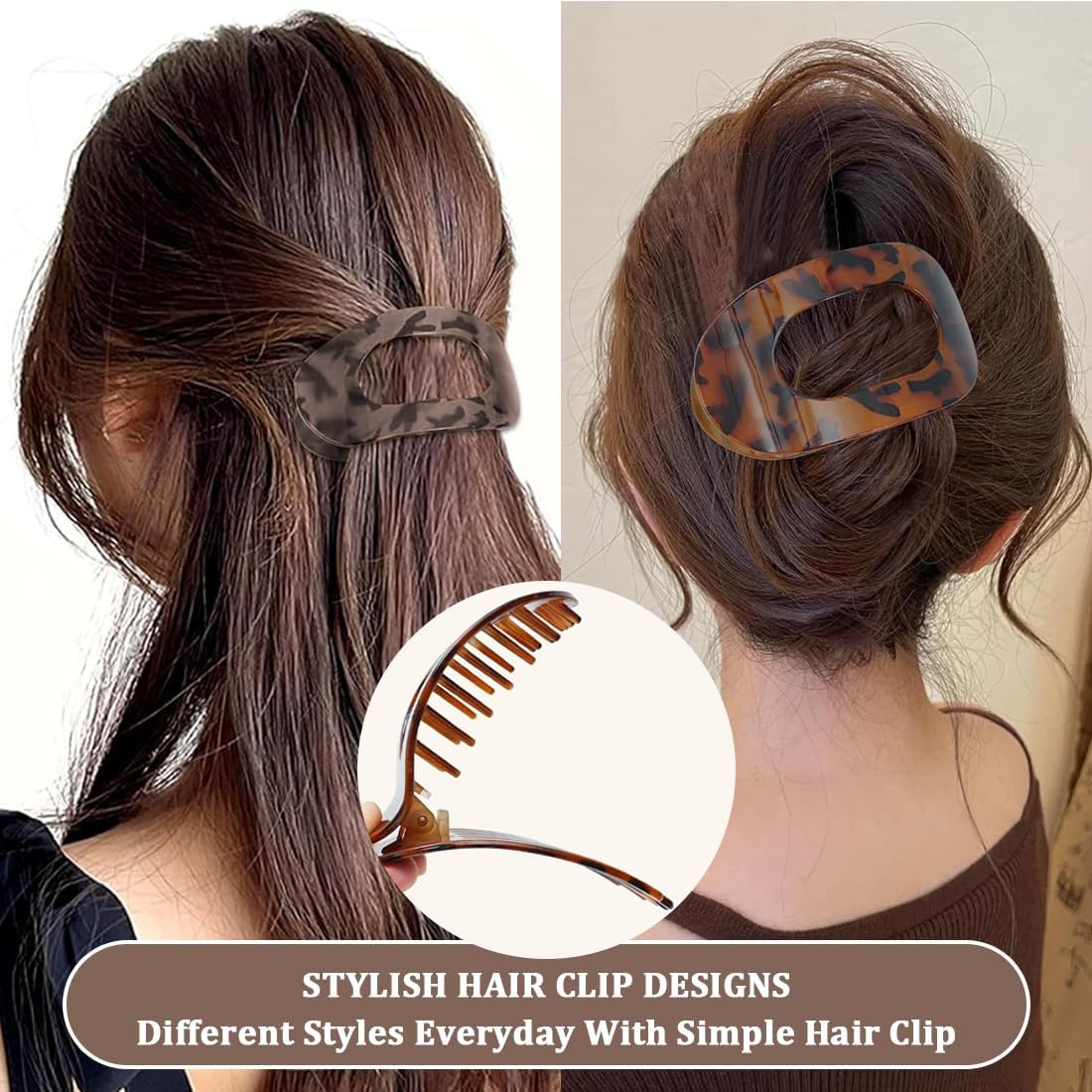 4 Pieces Women Hair Clips Non-Slip Hair Clips Women Hair Accessories image number 4