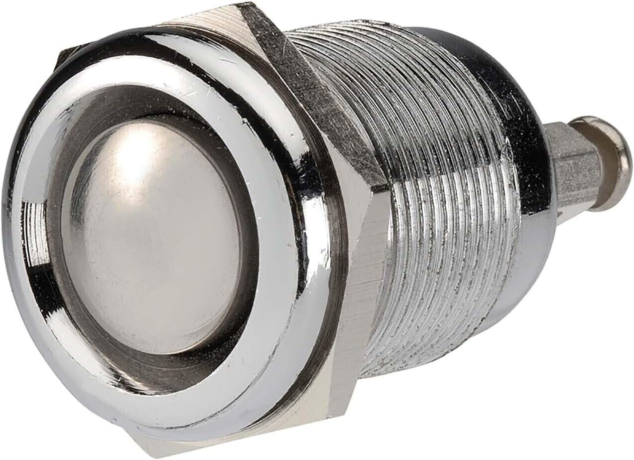Narva 20A 12V Momentary on Push Button Switch, 19 Mm Diameter