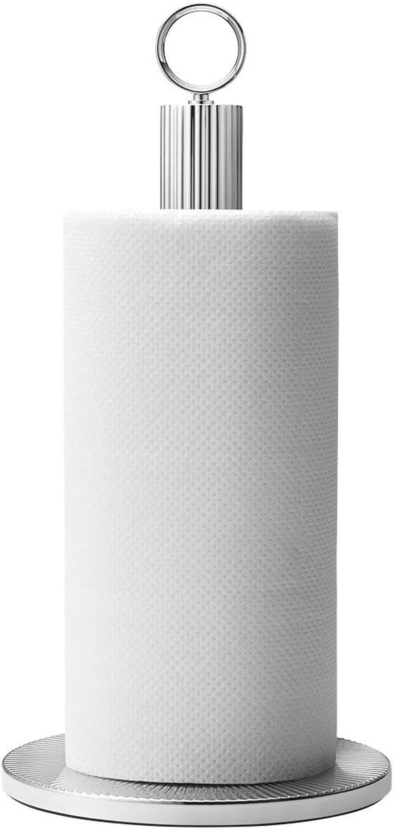 Georg Jensen Bernadotte Paper Towel Holder - Mirror Polished Stainless Steel - Kitchen Roll Dispenser by Sigvard Bernadotte image number 1