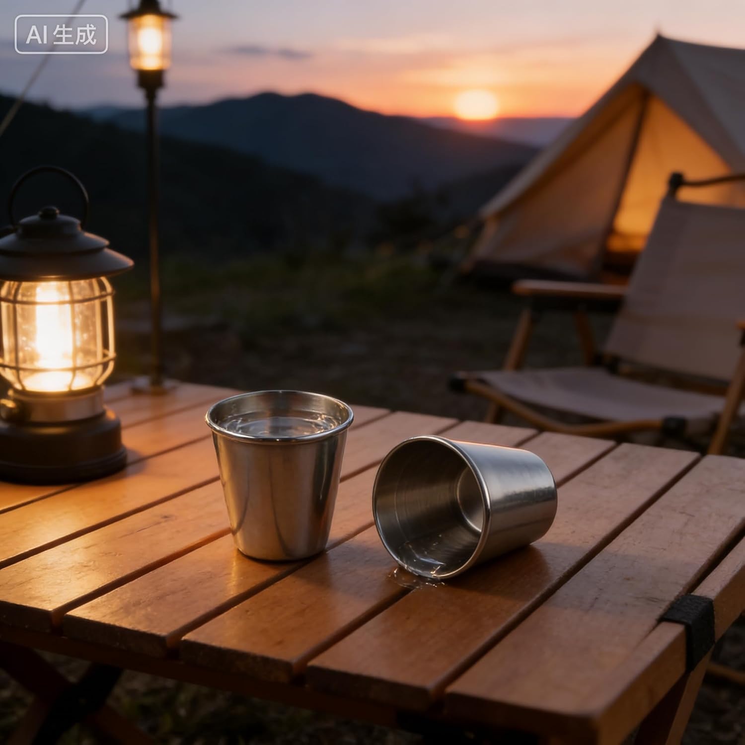 12 Pack Stainless Steel Shot Cups 1 Ounce Metal Shot Glass Drinking Vessel for Home Bar Restaurant Camping Party & Travel Use(30Ml) image number 4