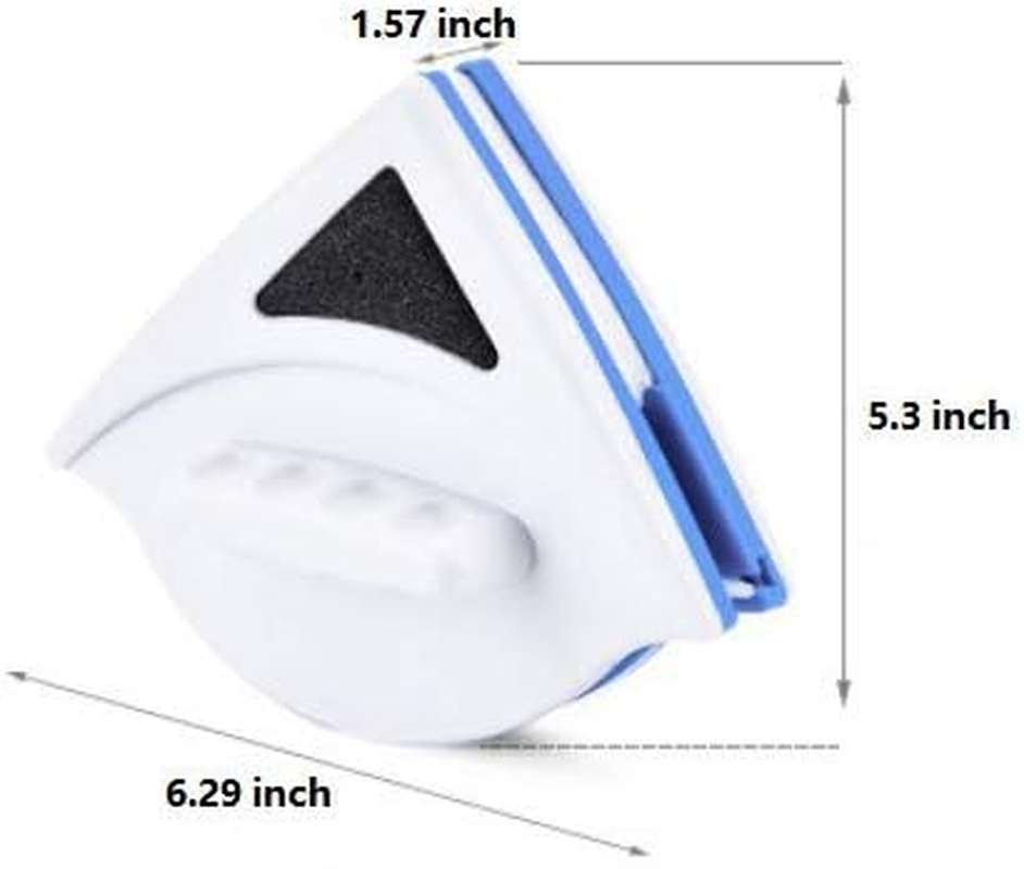 Ugyduky Magnetic Window Cleaner Double Side Glass Wiper Adjustable Magnetic Glider Washing Brush Tools Glass Washing Cleaning Tool Brush 18-30Mm Thickness Suit Glazed Windows with 3-8Mm Thickness image number 5