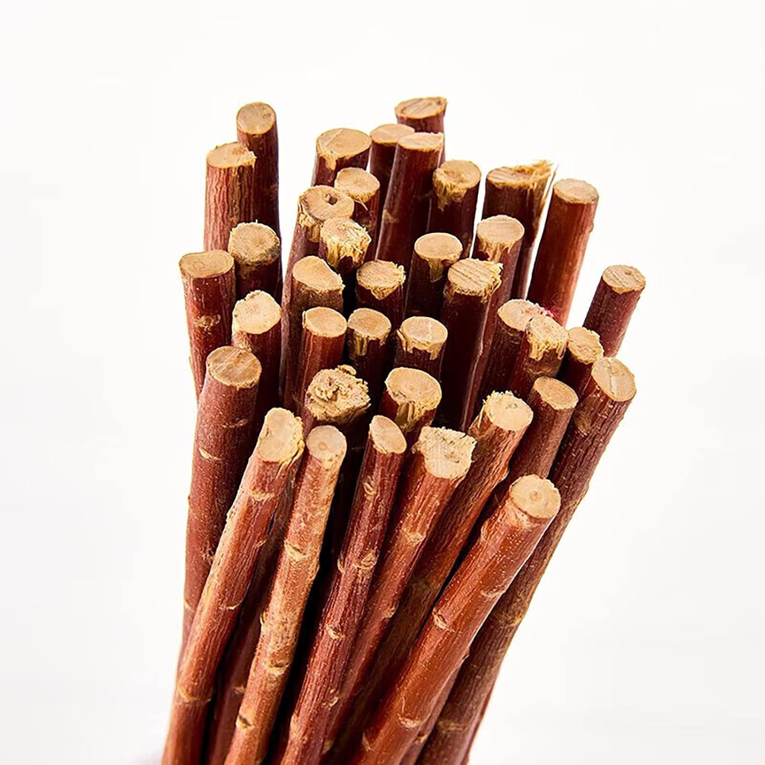 12" Natural Willow Branch Skewers for Kabobs,Bamboo Skewers Alternatives,For Bbqs, Appetizers, Corn Dog, & Grilling(50 Pcs) image number 4