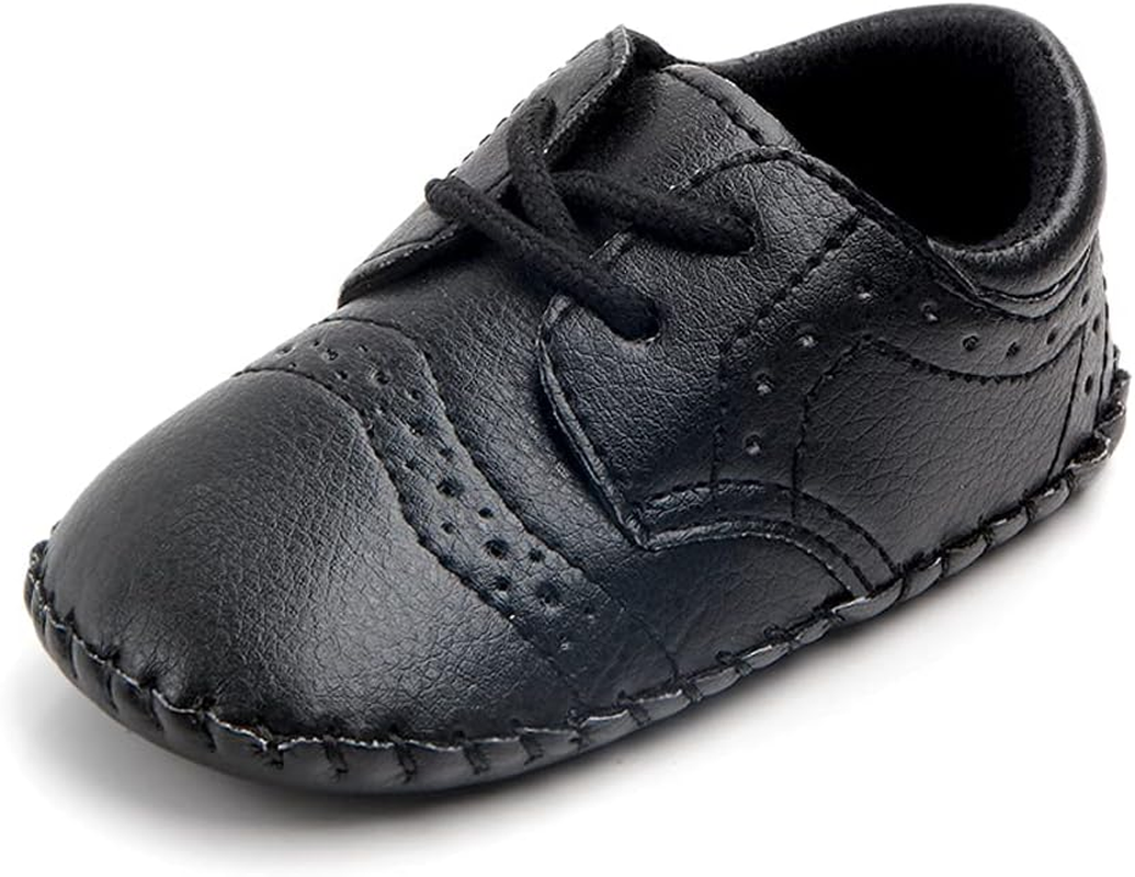 Infant Boy Loaferss Slip on Dress Shoes Baby Sneakers