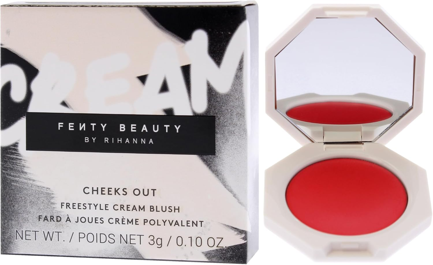 Cheeks Out Freestyle Cream Blush - Strawberry Drip by Fenty Beauty for Women - 0.1 Oz Blush