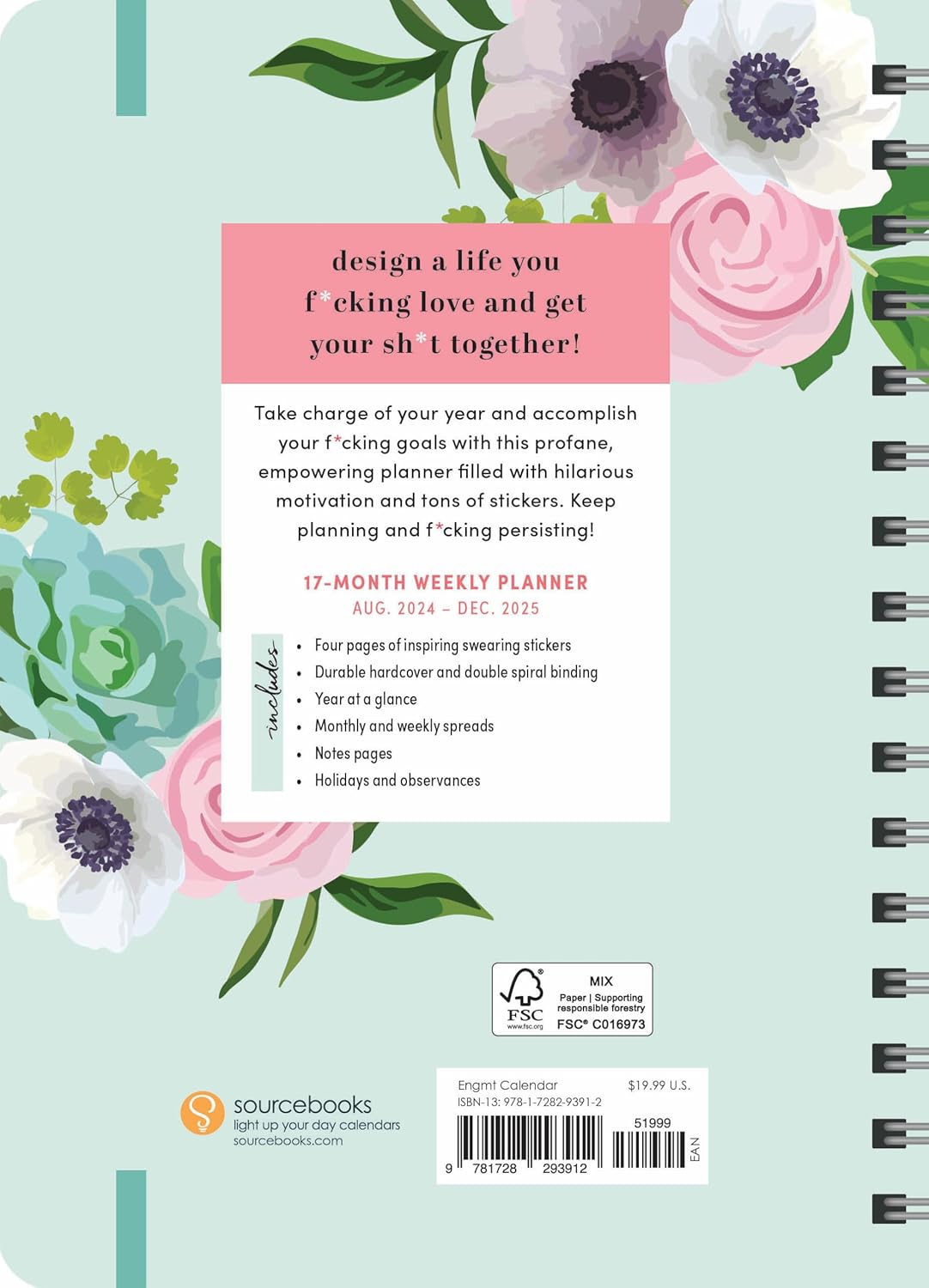 2025 She Believed She Could so She F*Cking Did Planner image number 3