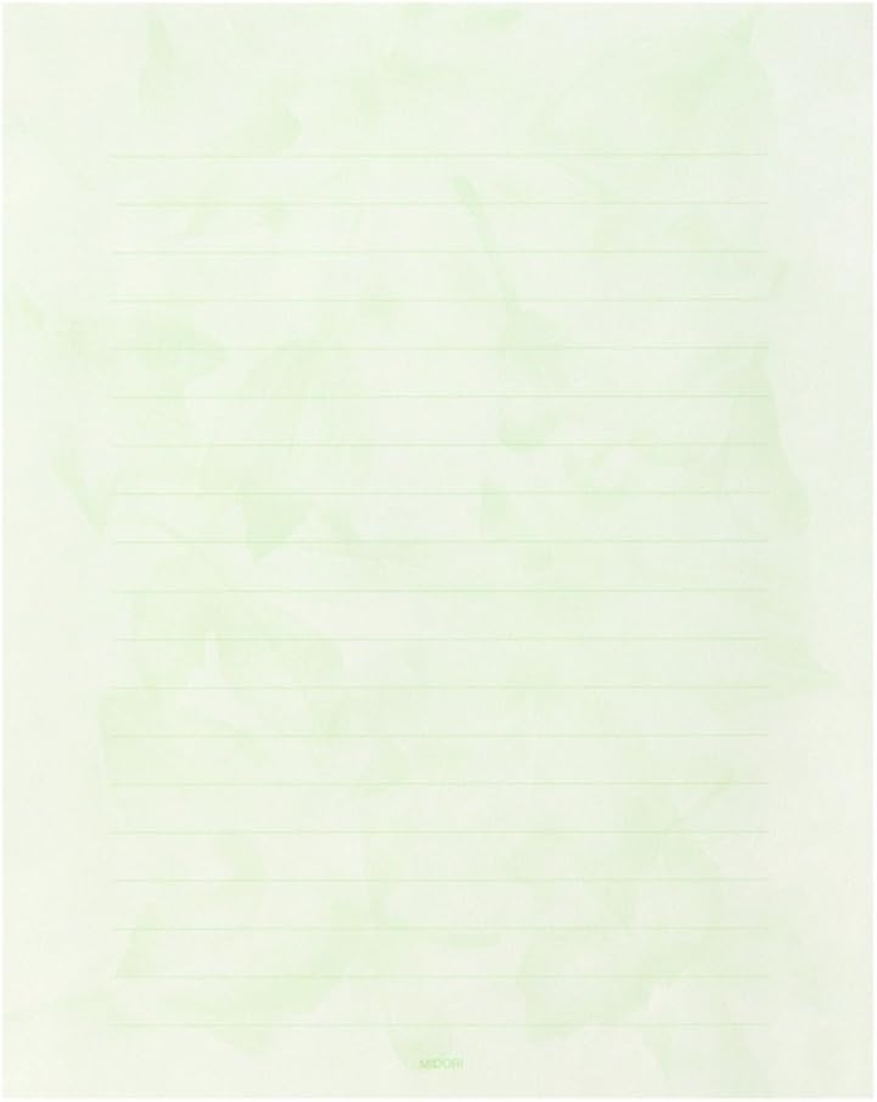 Midori 86100006 Letter Set, Forest Color Nokimochi - Mori Color Wood image number 6